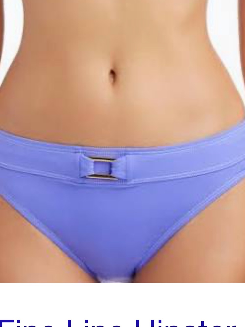 Women’s Hipster Swim Bottom in wisteria. Size 10. NWT